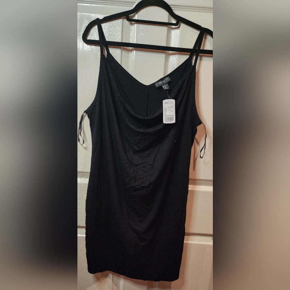 Forever 21 Black Women's Mini Dress Size 3x